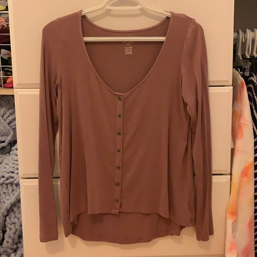 Purple American Eagle Top